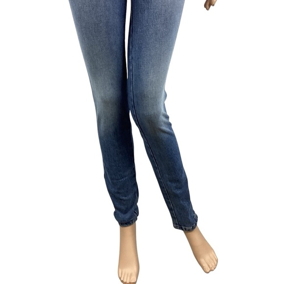 Ksubi Supper Skinny Zip Jeans Vintage Indigo Mid-Rise Blue Size 26 - Picture 3 of 7